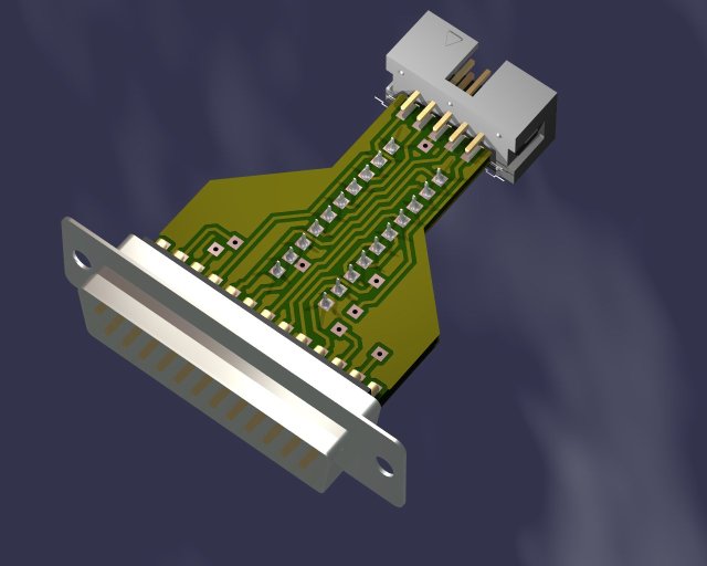 ISP Dongle SMD Lötseite